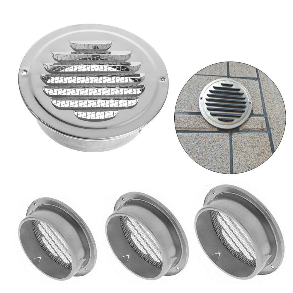Ratkil 4 Coperture Per Prese D'Aria In Rete, Antiparassitari Per Roditori E Insetti, Adatte Per Mattoni Aria 254x102 Mm, Fissaggio Adesivo O Viti