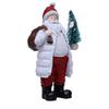 Resin Christmas Figurine Standing Holiday Santa Statue Santa Claus Ornaments  Home Decor