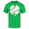Baseball Shamrock St. Patrick's Day T-shirt Sports Shirts