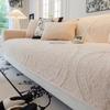 Thick Plush Sofa Cover Universal Non-Slip Couch Cover Towel Sofa Protective Mats for Living Room Home Decoration Sofa Cushion