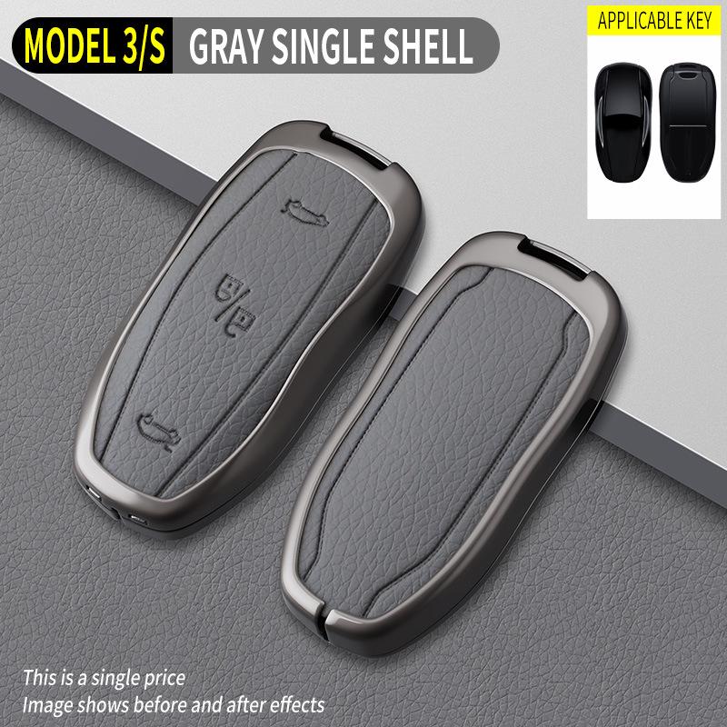 Gray Elephant Key Holder for Tesla Model 3/S OPP Bag