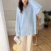 Women's High-End Korean Style V-Neck Pullover: Autumn/Winter Mink Velvet Knit Sweater