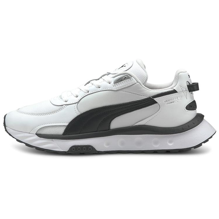 PUMA Wild Rider Route White Black 37 белый