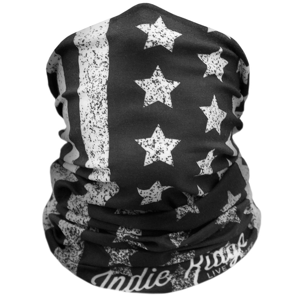 (IndieRidge) IndieRidge Stars and Stripes Outdoor Face Mask Made of