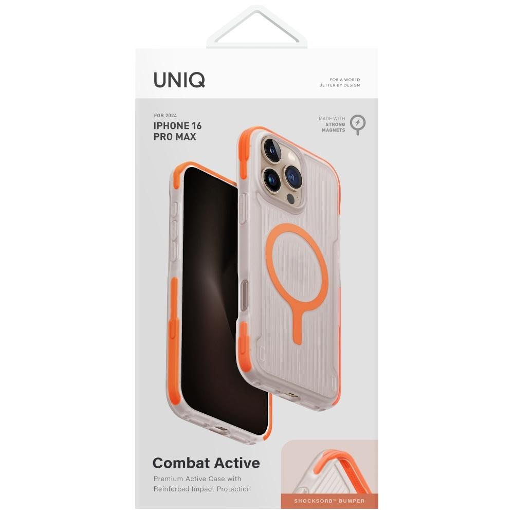 Etui do iPhone 16 Pro Max UNIQ MagSafe Pomarańczowy