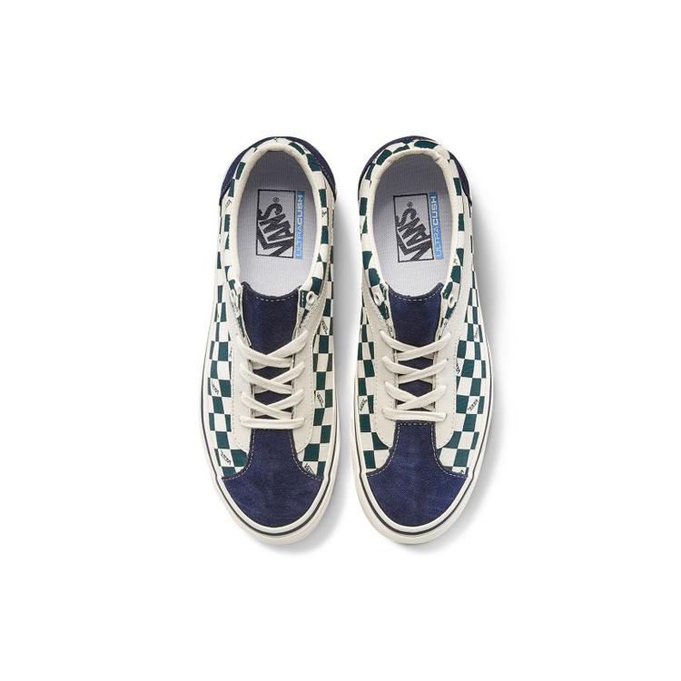 Vans Bold Ni Green White 'Dress Blues Trekking Green' VN0A3WLPT94