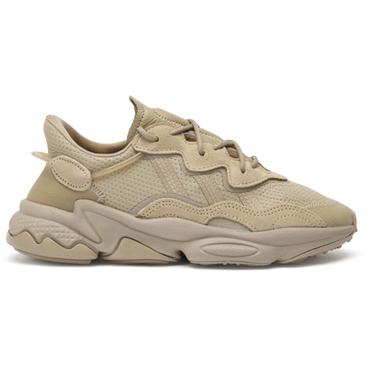 Adidas Originals Ozweego Fabric Sports Shock Absorbing Non-Slip Durable Low-Top Lifestyle Shoes Men Sneaker Brown FZ2656