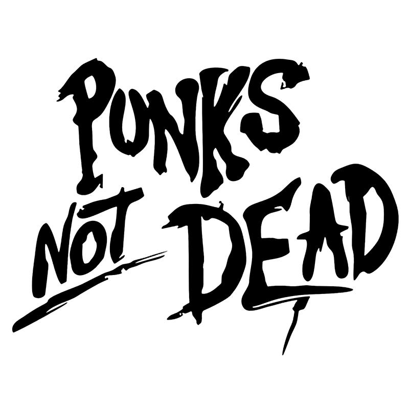 

CS-1143 # Punks Not Dead забавная автомобильная наклейка виниловая наклейка украшение для авто наклейки Стайлинг заднего стекла
