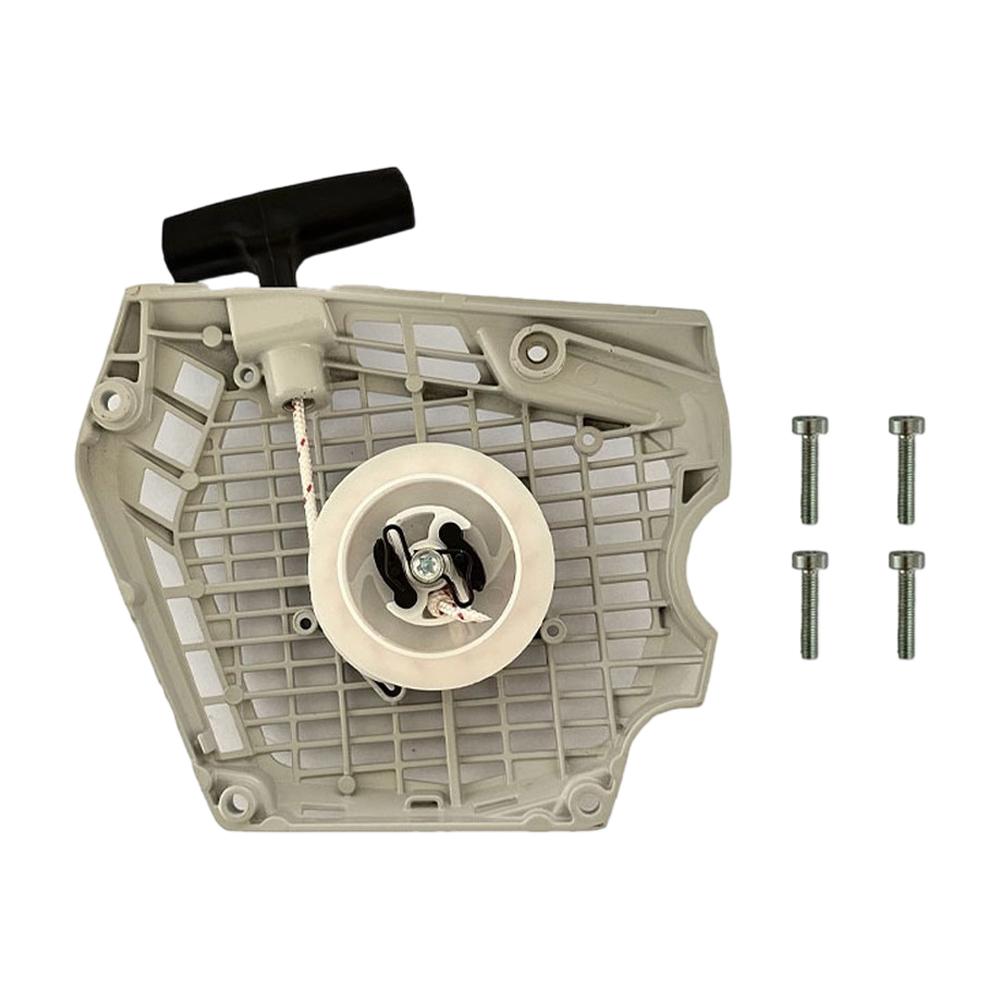 MS500i MS500R Compatible Chainsaw Starter Part Number 11470802101 Includes Starter Deflector and Screws for Quick Installation