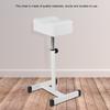 Height Adjustable Cosmetic Chair Home Shop Comfortable Seat Cushion Stool White