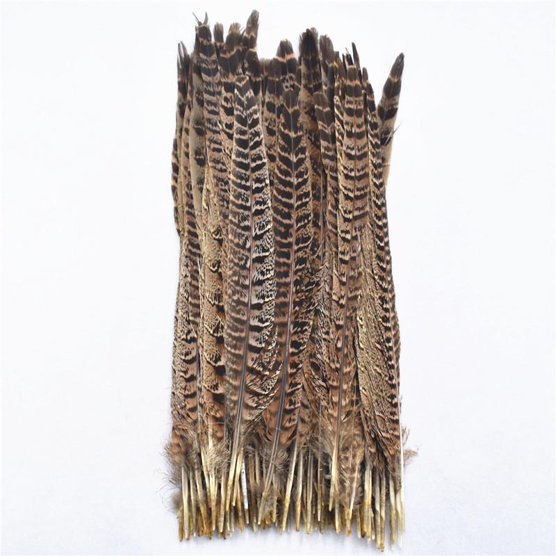 10Pcs Pheasant Tail Feathers Table Decoration Crafts Supplies Plumas DIY Dream Catcher for Wedding Carnival Accessories Material