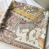 130 CM Silk Wool Scarf Women's Large Square Scarf Silk Scarf New Cashmere Versatile Shawl Thin