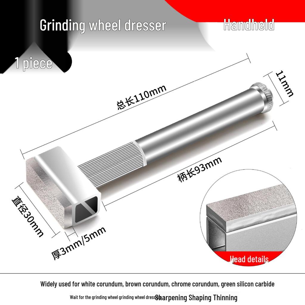 Tabletop Knife Sharpener with Corundum Grinding Wheel (150/200/250), Brown/White, Bench Grinder Disc