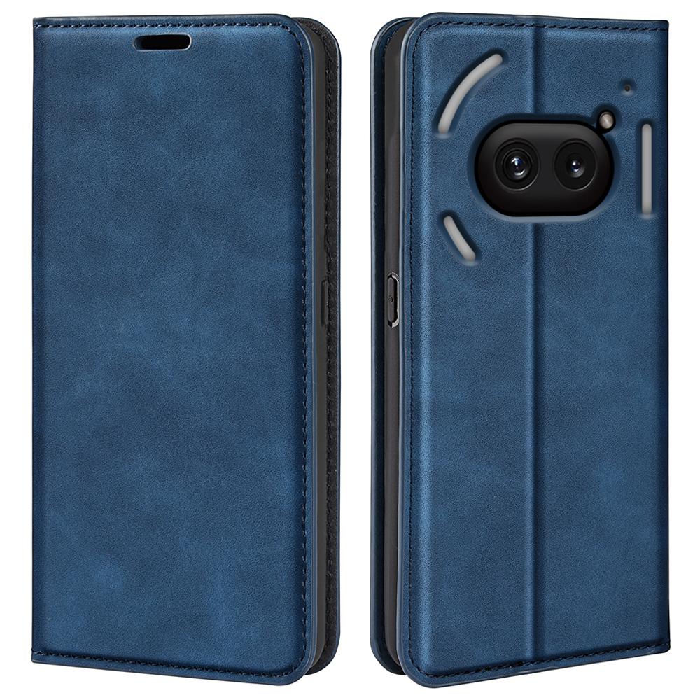 For Nothing Phone (2a) Plus/Phone (2a) Case PU Leather Stand Phone Protective Cover Skin Touch Phone Shell