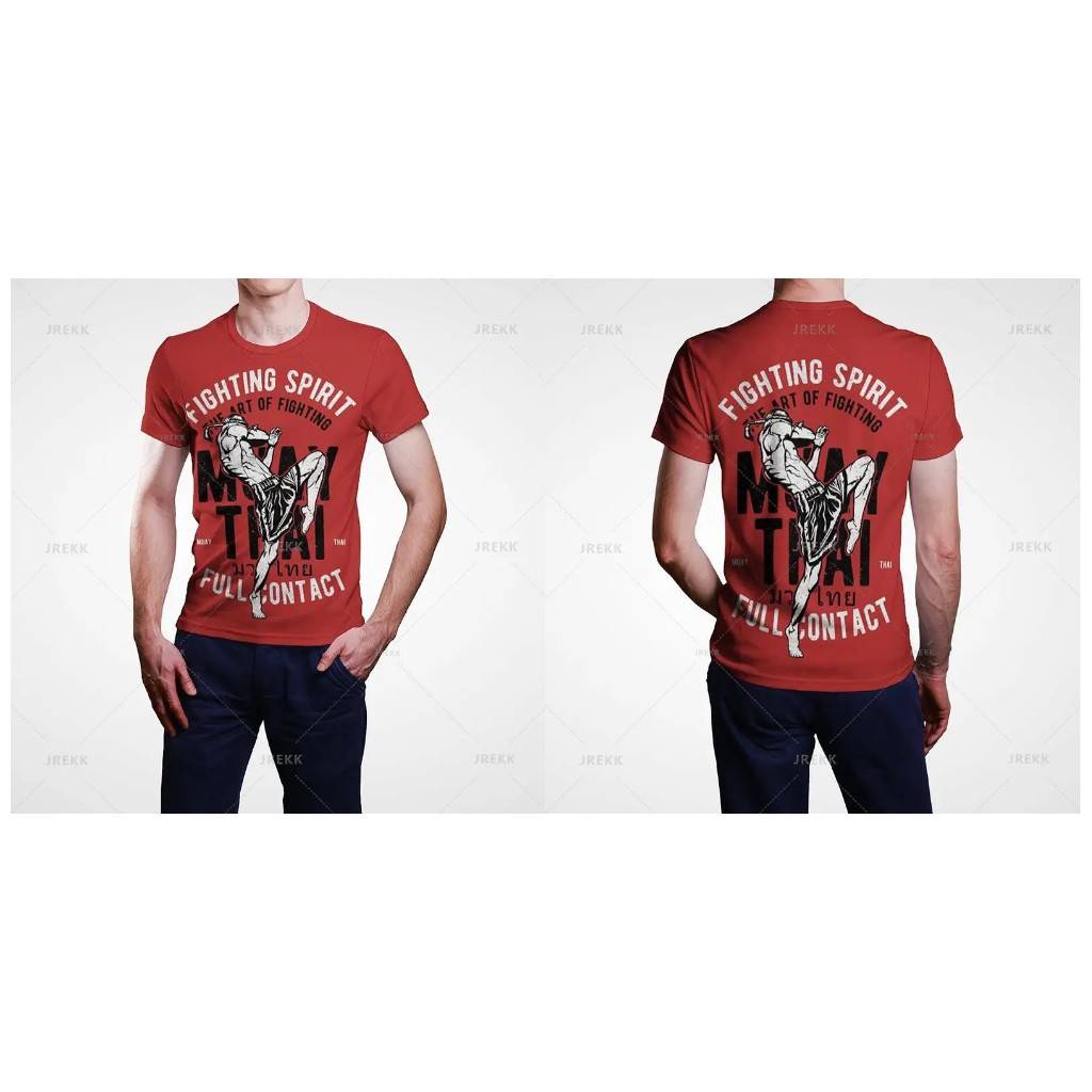 Tiger Muay Thai Kick Boxing T-Shirt 3D Print Unisex Women Men Thai Boxing Sports Gym Kids Streetwear Short Sleeves Quick Dry Round Neck