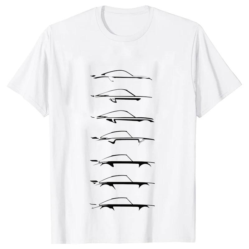 Men's T-shirt Auto Racing Car Design Tshirt Summer Classic Casual Fashion Sports Fitness O Neck Short Sleeve Comfortable Tees