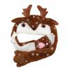A Cute Christmas Plush Hat With Ears That Move When Squeezed
