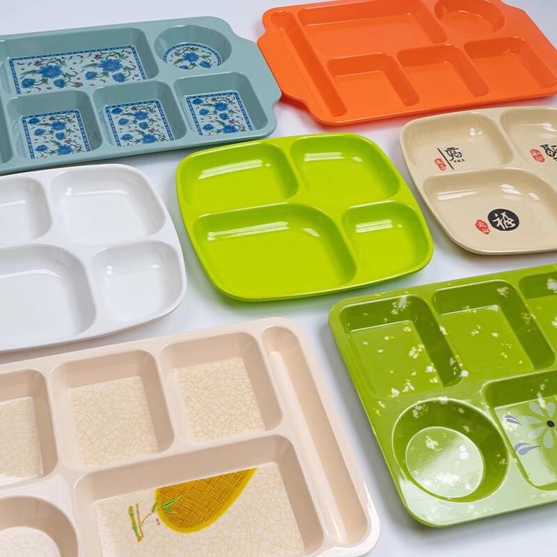Melamine Divided Lunch Tray