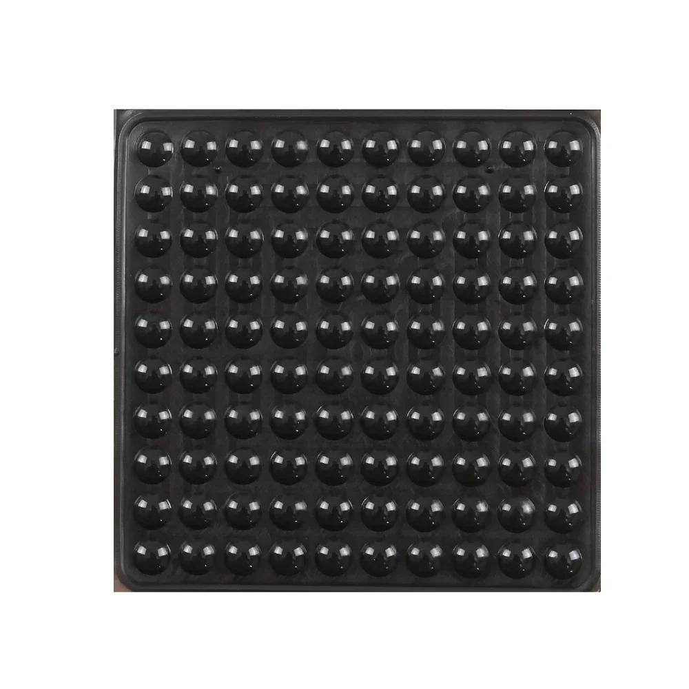 1000/100pcs Self-Adhesive Clear Door Stop Rubber Damper Buffer Cabinet Bumpers Silicone Furniture Dots Cushion Protective Pads