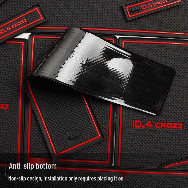 Volkswagen ID.4CROZZ Podkładka do schowka w drzwiach i uchwytu na kubek do przechowywania i dekoracji