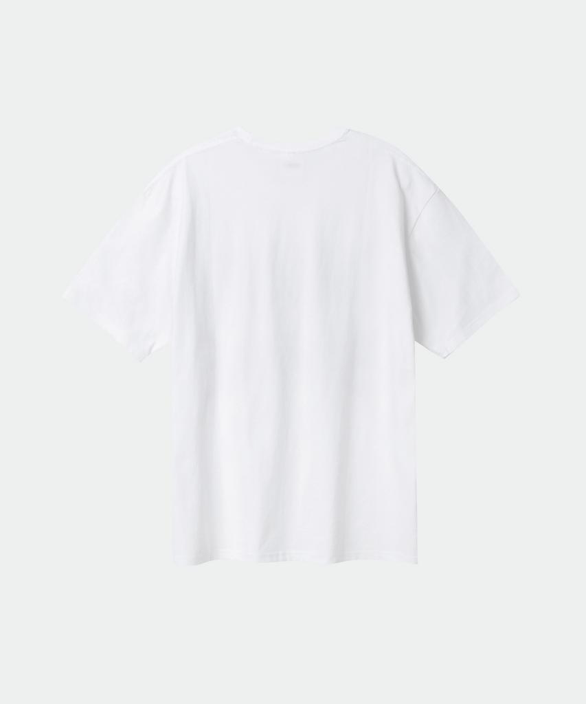 SLOW RECORD HOUSE Lightning T-Shirt_White