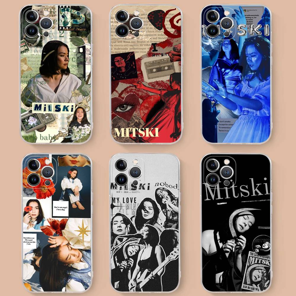 Popular Singer M-Mitski Fit For IPhone 16 15 Promax Phone Case IPhone 14 11 12 High End 13 Pro Silicone