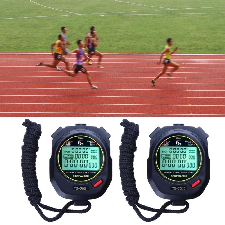 Stopwatch Gesplitste Herinneringen Digitale Sport Stopwatch Timer Scheidsrechter Digitale Stopwatch