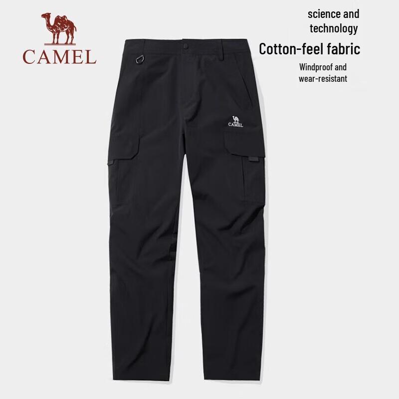 CAMEL Men s Fleece-Lined Outdoor Cargo Pants A13CAEO118 36