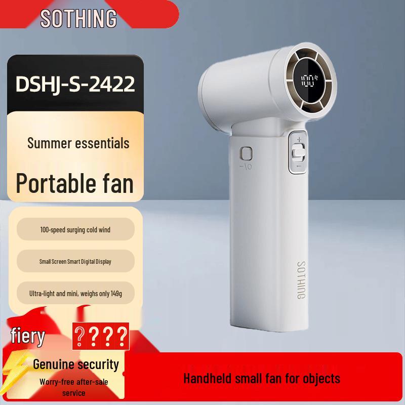 Xiangwu Portable USB Rechargeable Handheld Cooling Fan