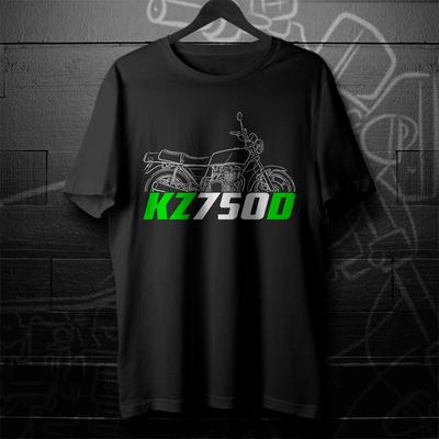 Für Kawasaki KZ750D & Z750E/KZ750E & KZ750R1 1979-1983 Fans - Motorrad T-Shirt