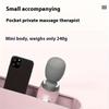 New Portable Handheld Massager USB Rechargeable Multifunctional Full Body Massage Gun Relax Neck Back Legs and Waist Masajeador