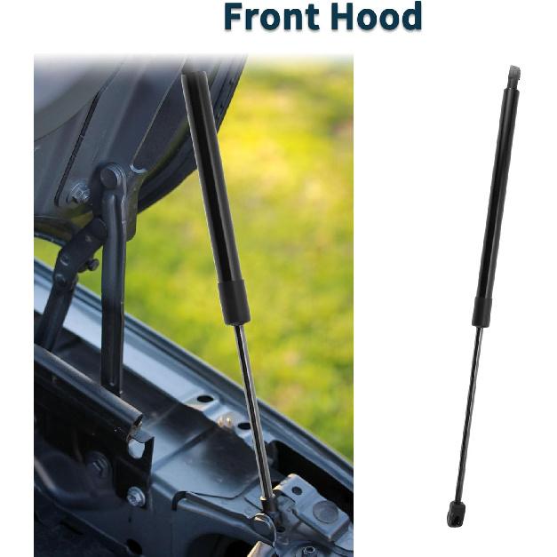Lift Supports Struts Gas Spring No.25865060 for Chevrolet Malibu 2008-2012 Sedan Black 1PCS Front Hood