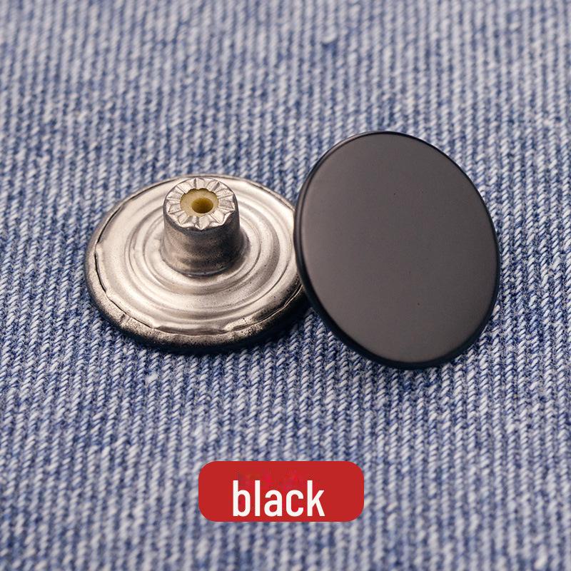 Screw-free Removable Waist Adjustment Buttons for Jeans and Pants