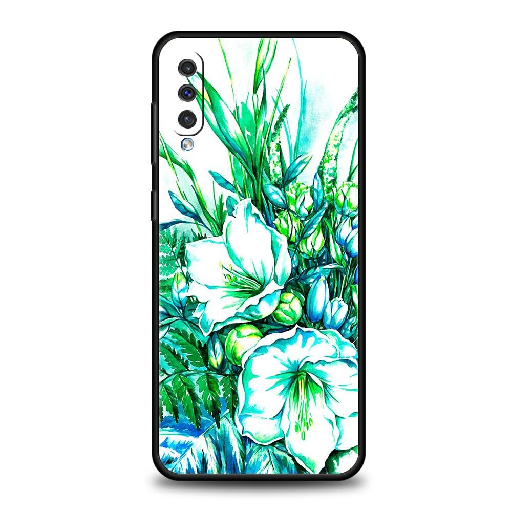 Beautiful Rose Flower Phone Case for Samsung Galaxy A52 5G A12 A70 A50 A40 A20s A30 A10s A20e A10 A22 A72 A32 A02 A42 A04S Cover