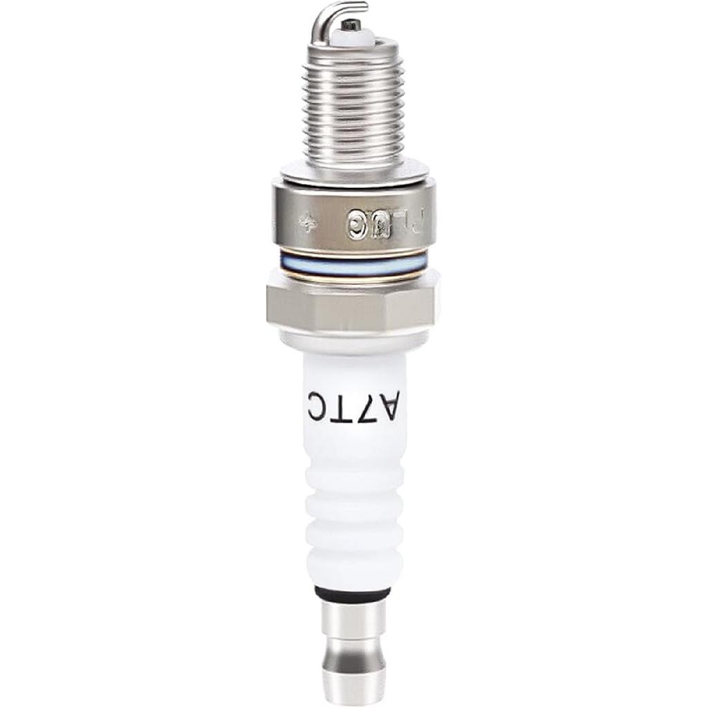 A7TC Spark Plug Fit for GY6 50 Cc 70cc 90 Cc 110cc 125 Cc 150cc ATVs Dirt Bikes Go Karts Scooters Quad 4 Wheeler Pit Bike Dune Buggy Sandrail Moped