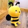 Bee Plush Stuffed Animal Toys Soft Bumblebee Plush Toys Cute Honey Bee Pillow Girl Kids Playmate Birthday Gifts Girls Boy