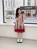 Girls' Elegant Sleeveless Dress - 2026 Summer Two-Piece Style for Middle & Big Kids