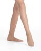 JW Basics Fishnet Seamless Thin Knitted Tight Latin Dance Pantyhose Stockings Socks Open Toe Toeless Tights