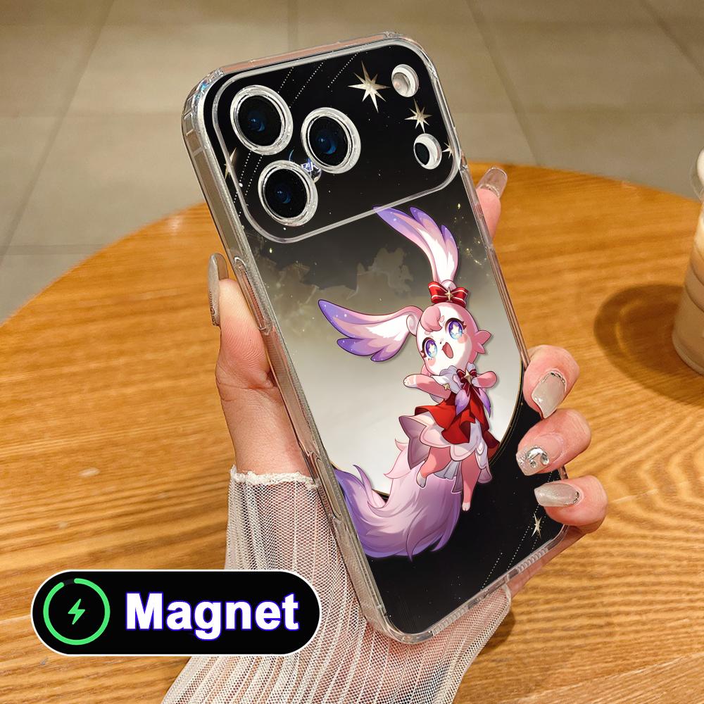 HSR Mem Clear TPU Magsafe Mobile Phone Case for iPhone 17 16 15 14 13 12 11 Air Pro Max Plus Mini Colorful Cover
