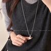 Women's Money Bag Pendant Necklace, 2025 Adjustable Sweater Chain, Light Luxury Style.
