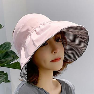 Unisex Women's Sunblock Sun Cap Bucket Fedora