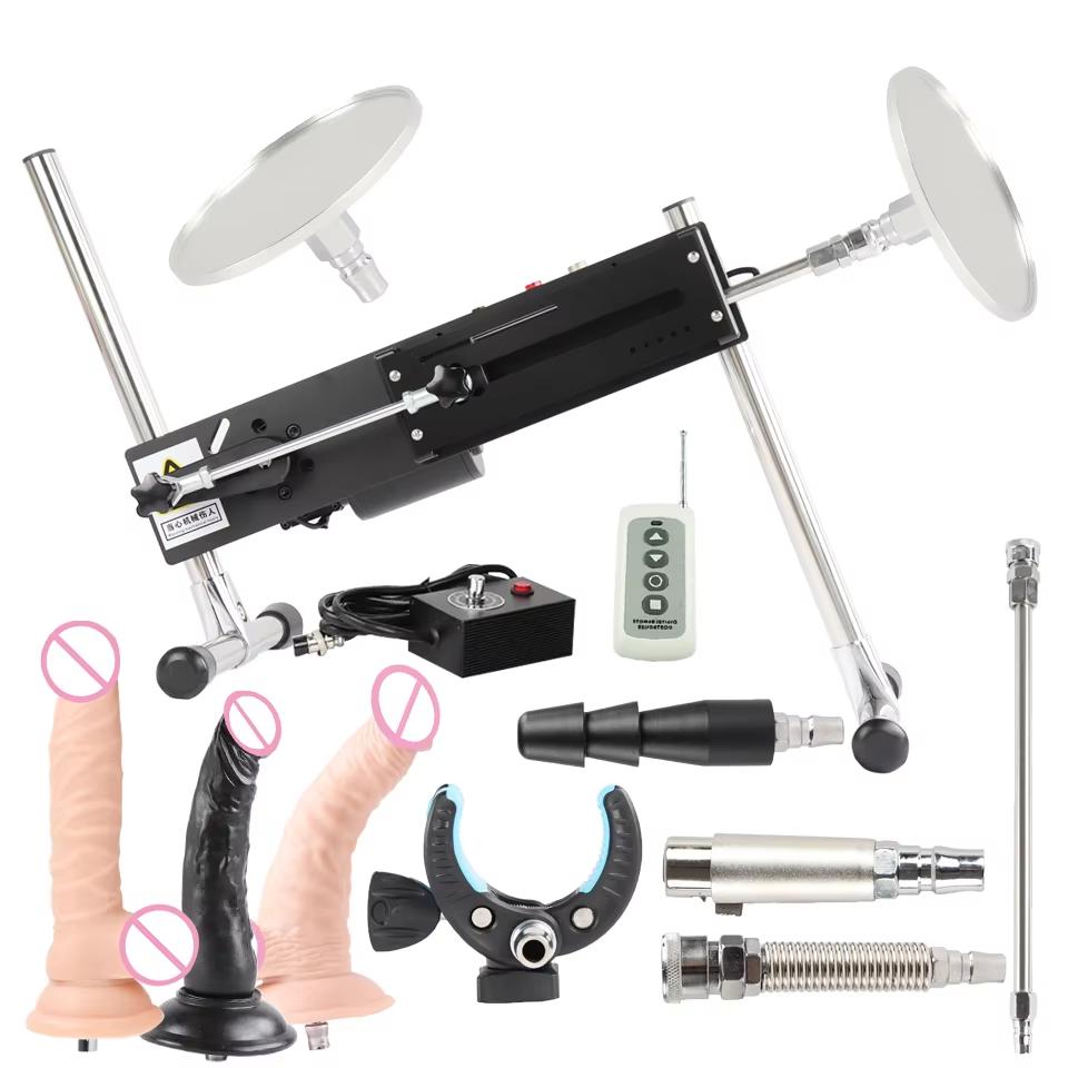 Newly Powerful Mute Automatic Sex Machine Pumping Gun for Adult, Distinctive Love Machine for Female Masturbation, Sex Toy
