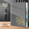 2026 A4 Daily Planner: Efficient, Thick, Self-Fillable Timeline Notebook