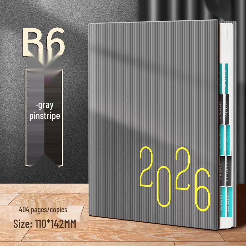 2026 A4 Daily Planner: Efficient, Thick, Self-Fillable Timeline Notebook