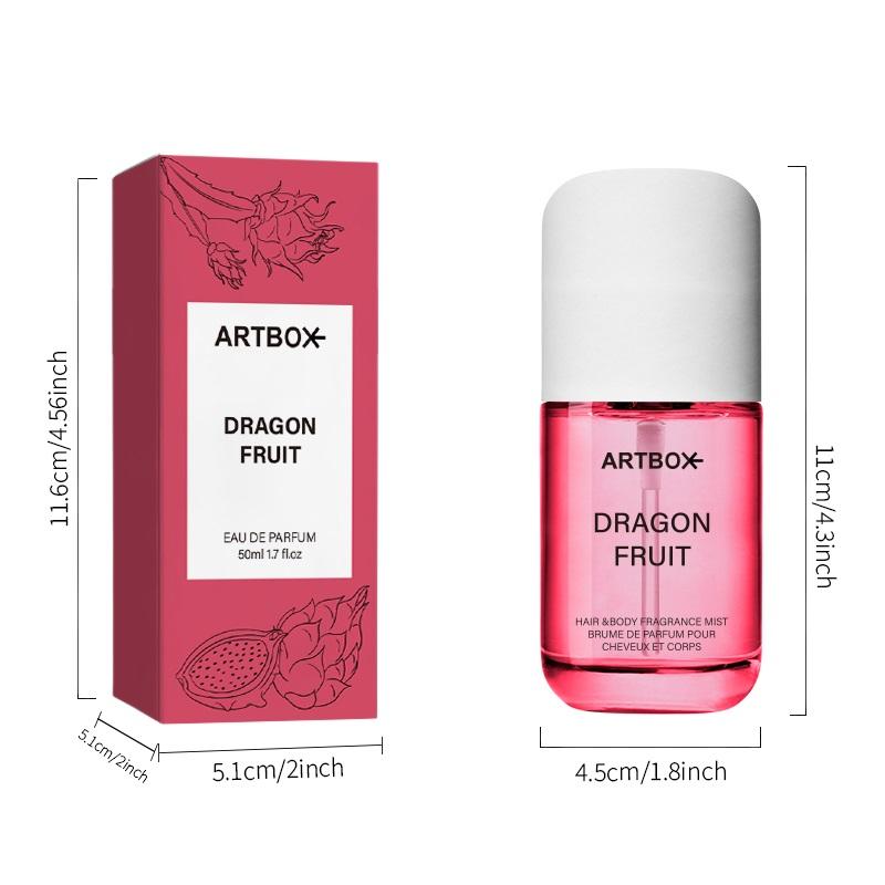50Ml Pitaya Cream Fragrances Spray Fresh Natural Floral Fruity Gourmand Fragrance Long-Lasting Body Mist Unisex Charm Spray