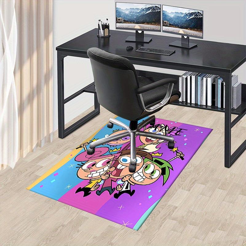 

The Fairly Oddparents Office Carpet Soft Polyester Entrance Carpet Washable Non slip Machine Washabl 60cm by 90cm
