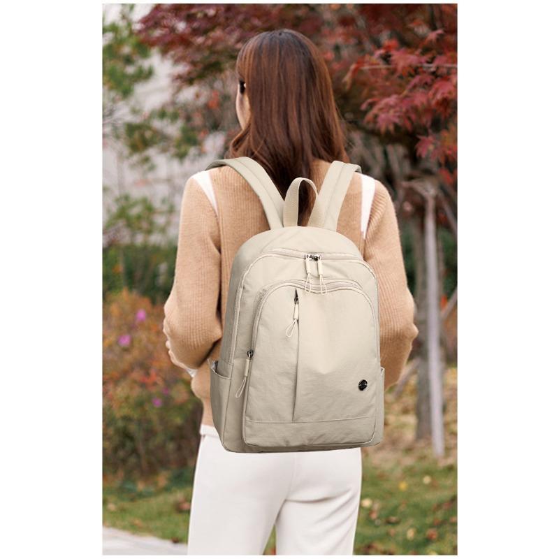 Damski Plecak Casualowy o Dużej Pojemności z Tkaniny Oxford
