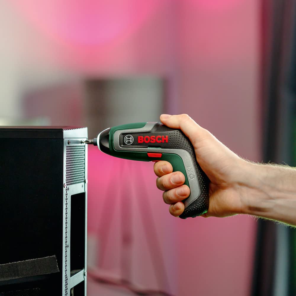 BOSCH sladdlös skruvmejselbitsats magnetisk bit micro-USB-kabel med IXO7 (bara kroppen, (10 st), hållare, (Typ-B), fall)