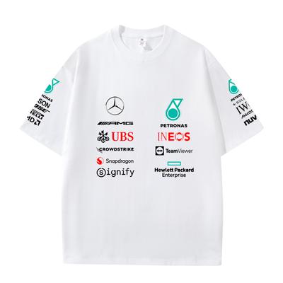 Red Bull 2026 F1 T Shirt, Spring and Autumn Team Uniform, T-shirt, Racing Suit,100% Cotton T-Shirt