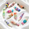 5Pcs Enamel Fish Charms Pendants Stainless Steel Ocean Animal Charm For Diy Necklace Earrings Bracelets Crafts Jewelry Making